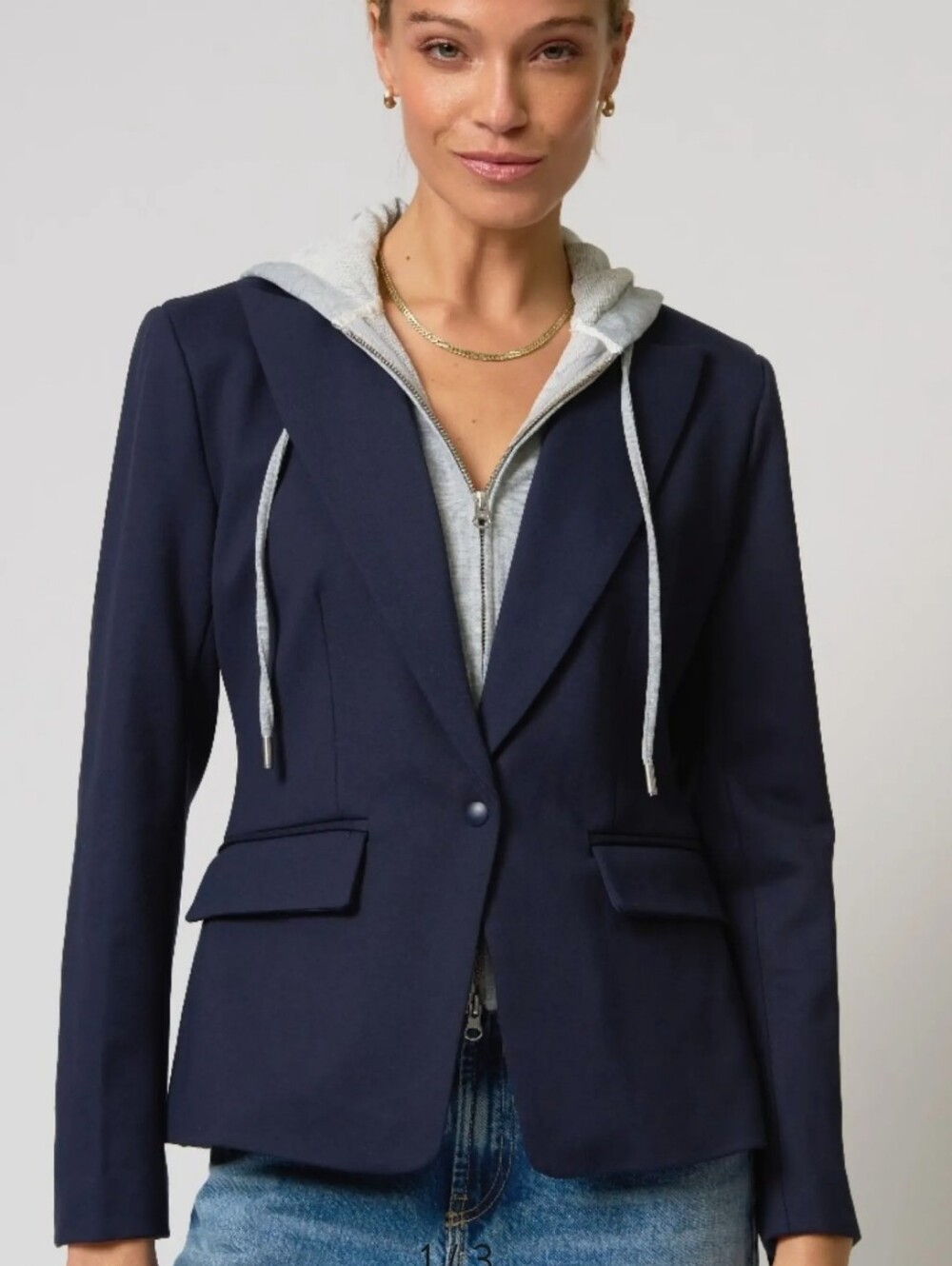 Central Park West Ryder Dickie Blazer Navy SzL
